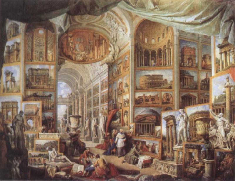 Giovanni Paolo Pannini Roma Antica oil painting picture
